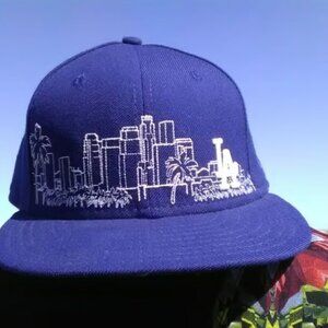 Los Angeles Dodgers Hat with Skyline